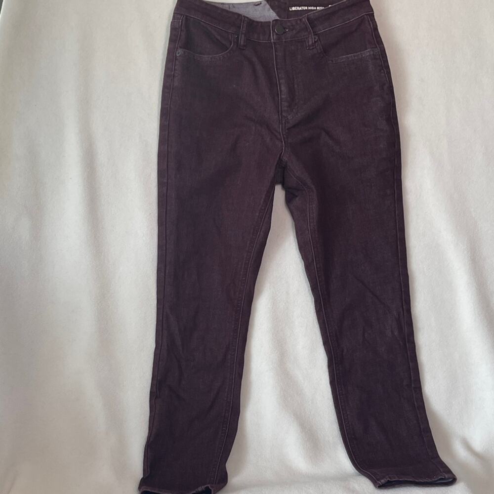 Volcom Women's Dark Purple High Rise Jeans